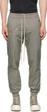 Rick Owens Grey Champion Edition Nylon Lounge Pants - Rick Owens Grey Champion Edition Pantalon Lounge Nylon - 릭 오웬스 그레이 챔피언 에디션 나일론 라운지 바지