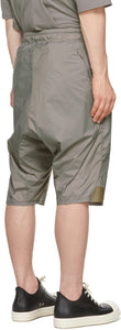 Rick Owens Grey Champion Edition Nylon Swingers Shorts