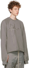 Rick Owens Grey Champion Edition Vega Sweatshirt