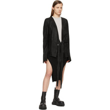 Rick Owens Grey Cropped Level T-Shirt