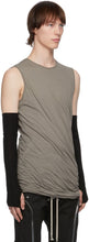 Rick Owens Grey Double Tank Top