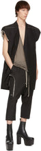 Rick Owens Grey Dylan Sleeveless T-Shirt