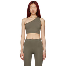 Rick Owens Grey One Shoulder Active Sports Bra - Rick Owens Gray One Opent Sorfa Sports Sport - Rick Owens Grey One 어깨 액티브 스포츠 브래지어