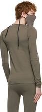Rick Owens Grey Rib Pullover
