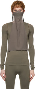 Rick Owens Grey Rib Pullover - Rick Owens Grey Riberover - Rick Owens 그레이 리브 풀오버