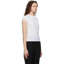 Rick Owens Off-White Cropped Level T-Shirt