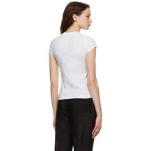 Rick Owens Off-White Cropped Level T-Shirt