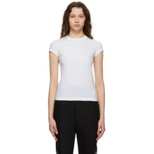 Rick Owens Off-White Cropped Level T-Shirt - T-shirt de niveau recadré rick owens sur blanc - 릭 오웬스 오프 화이트 자른 수준의 티셔츠