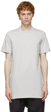 Rick Owens Off-White Level T-Shirt - T-shirt de niveau cassé de rick owens - Rick Owens 오프 화이트 레벨 티셔츠