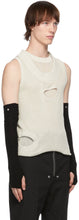 Rick Owens Off-White Membrane Banana Tank Top