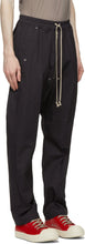 Rick Owens Purple Bela Trousers