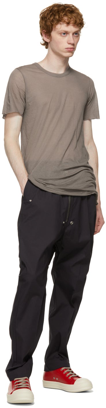 Rick Owens Purple Bela Trousers