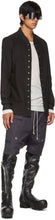 Rick Owens Purple Cargo Pods Shorts