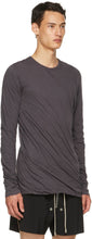 Rick Owens Purple Double Crewneck T-Shirt