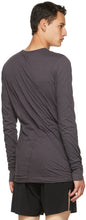 Rick Owens Purple Double Crewneck T-Shirt