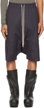 Rick Owens Purple Forever Rick's Pods Shorts - Rick Owens Purple Forever Tever Rick's Pods Shorts - Rick Owens 보라색 영원히 릭의 포드 반바지