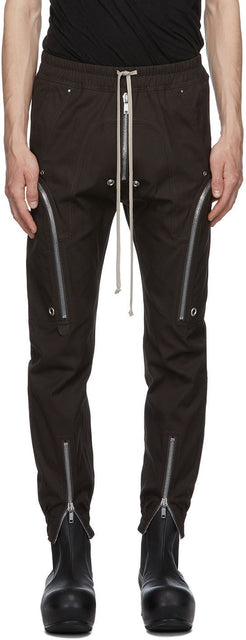 Rick Owens SSENSE Exclusive Black Bauhaus Cargo Pants - Rick Owens Ssense EXCLUSIVE NOIR BAUHAUS FARGY PANTAGES - Rick Owens Ssense 독점적 인 블랙 바우 하우스화물 바지