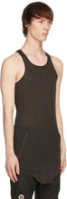 Rick Owens SSENSE Exclusive Brown Basic Tank Top