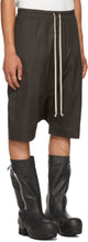 Rick Owens SSENSE Exclusive Brown Forever Rick's Pods Shorts