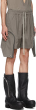 Rick Owens Taupe Bauhaus Boxer Shorts