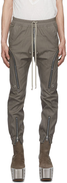 Rick Owens Taupe Bauhaus Cargo Pants - Pantalon de chargement Bauhaus de Rick Owens Taupe Bauhaus - 릭 오웬스 Taupe Bauhaus화물 바지