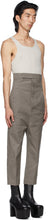 Rick Owens Taupe Dirt Trousers