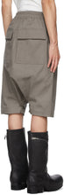 Rick Owens Taupe Forever Rick's Pods Shorts