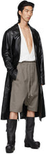 Rick Owens Taupe Forever Rick's Pods Shorts