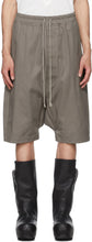 Rick Owens Taupe Forever Rick's Pods Shorts - Short de Rick Owens Taupe Tauuche pour toujours Rick - Rick Owens Taupe 영원히 릭의 포드 반바지