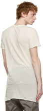 Rick Owens White Basic T-Shirt