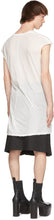 Rick Owens White Dylan Cap Sleeve T-Shirt