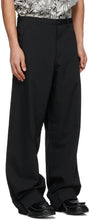 Rochas Homme Black Rodrigo Trousers