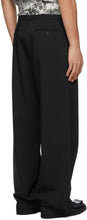 Rochas Homme Black Rodrigo Trousers