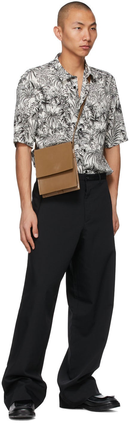 Rochas Homme Black Rodrigo Trousers
