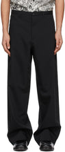 Rochas Homme Black Rodrigo Trousers - Pantalon Noir Rodrigo Noir Rochas Homme - Rochas Homme Black Rodrigo 바지