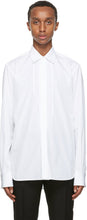 Rochas Homme White Rebecca Braided Shirt - Chemise tressée de Rochas Homme blanche Rebecca blanche - Rochas Homme 화이트 레베카 꼰 셔츠