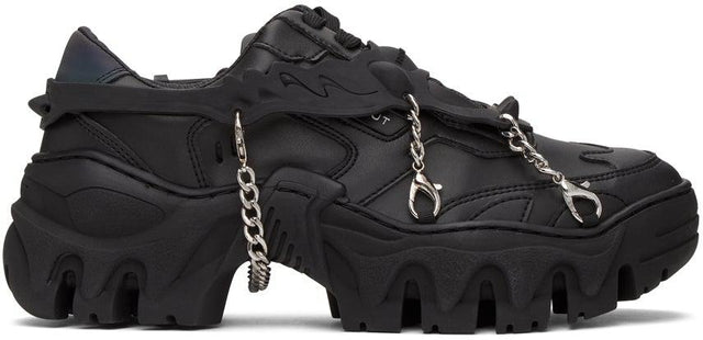 Rombaut Black Boccaccio II Harness Sneakers - Baskets de harnais de Boccaccio II de Rombaut Black Boccaccio II - Rommaut Black Boccaccio II 하네스 스니커즈