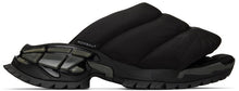 Rombaut Black Nylon Drone Slide Sandals - Sandales coulissantes en nylon nylon noir Rombaut - Rommaut 검은 나일론 드론 슬라이드 샌들