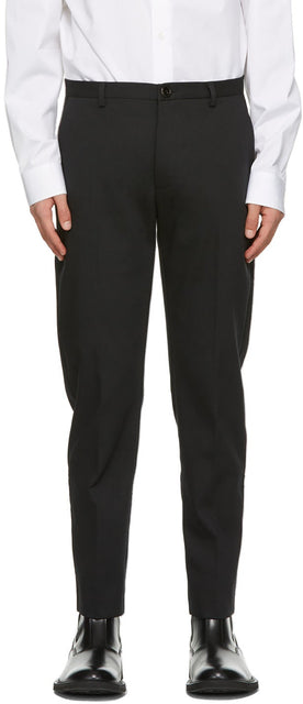 SÃ©fr Black Harvey Trousers - Pantalon noir Harvey Séf - SÃ © fr 흑인 하비 바지