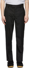 SÃ©fr Black Mike Suit Trousers - Pantalon de costume Noir Mike Séf - SÃ © fr 흑인 마이크 슈트 바지