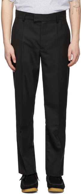 SÃ©fr Black Mike Suit Trousers - Pantalon de costume Noir Mike Séf - SÃ © fr 흑인 마이크 슈트 바지