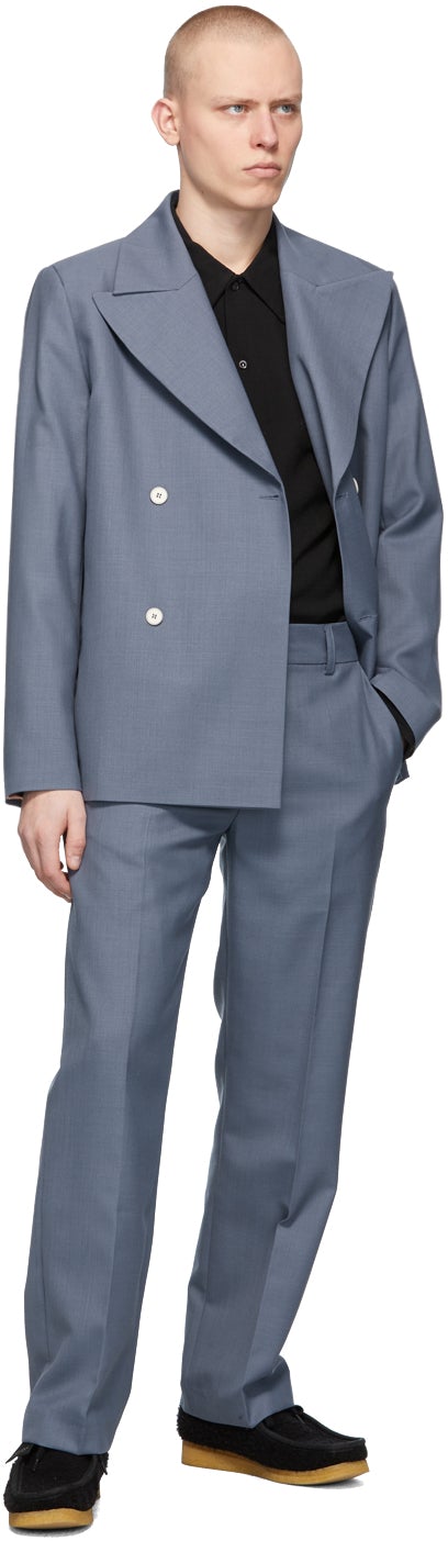 SÃ©fr Blue Mike Suit Trousers