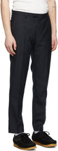 SÃ©fr Navy Harvey Suit Trousers