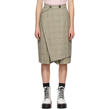 SJYP Beige Check Culotte Shorts - SJYP Beige Check Culotte Shorts - Sjyp 베이지 check coulotte 반바지