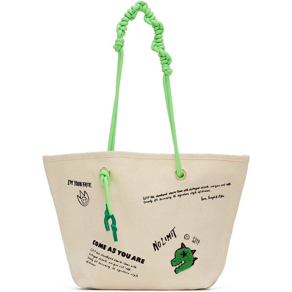 Off white tote bag ssense Clearance