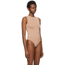 SKIMS Beige Essential Thong Bodysuit