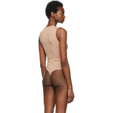 SKIMS Beige Essential Thong Bodysuit