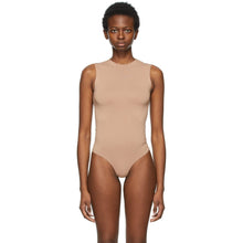 SKIMS Beige Essential Thong Bodysuit - Skims Body String Essential Beige - kims 베이지 에센셜 끈 바디 수트