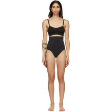 SKIMS Black Contour Bonded High Waisted Thong - Skims Contour Black Contour lié strong taille haute - 흉터 검은 윤곽선이 높은 허리 끈 팬티