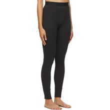 SKIMS Black Cotton Rib Leggings